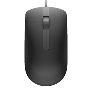 Dell MS116 USB 3-Button Optical Mouse (MS-116)